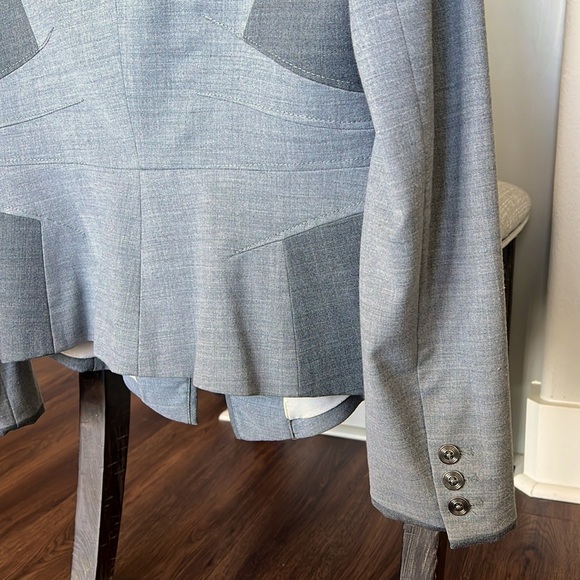 White House Black Market Grey Jacket - Picture 3 of 5